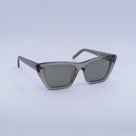 🕶️ New Saint Laurent SL276 MICA 043 Sunglasses - Brown Frame, Grey Lenses - Picture 4 of 11